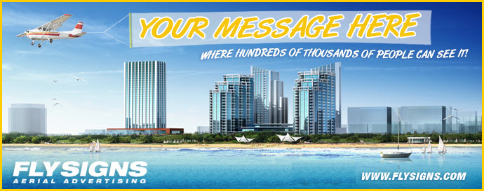 Aerial Advertising in Pompano Beach